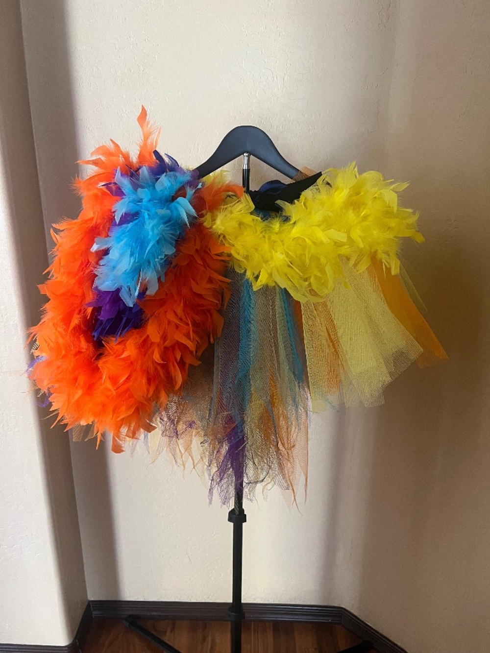 Disney Pixar UP – Kevin-Inspired Women’s Feather Tutu Skirt – M elastic waist